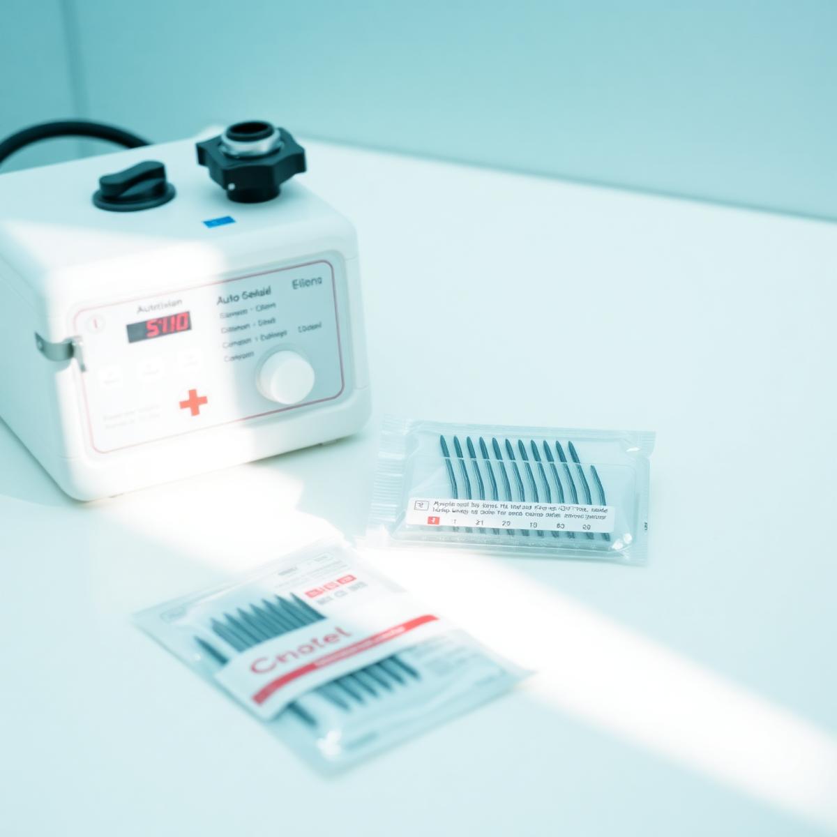 Sterile single-use needles
